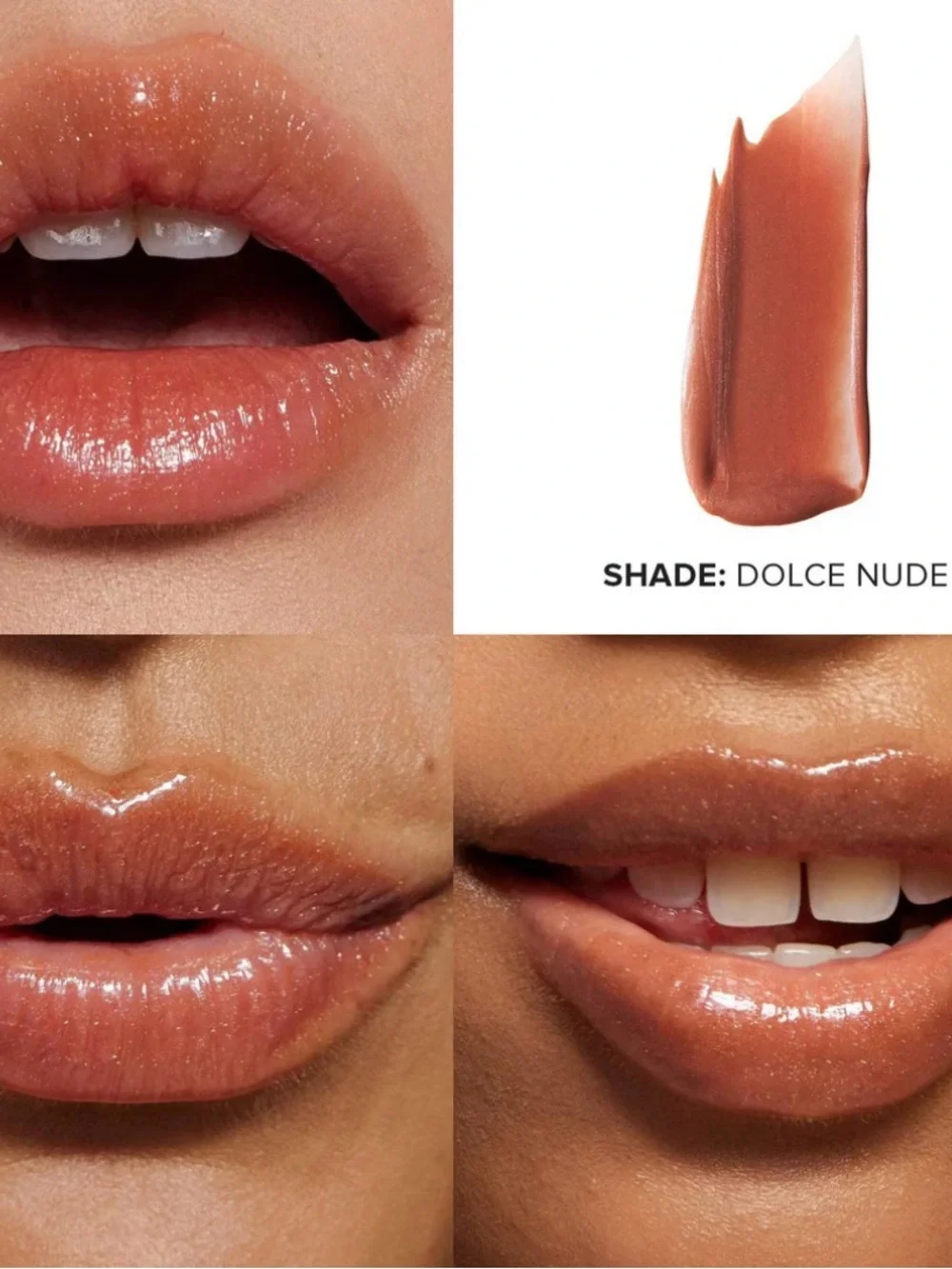 New! NUDESTIX Hydrating Peptide Lip Butter - color Dulce nude